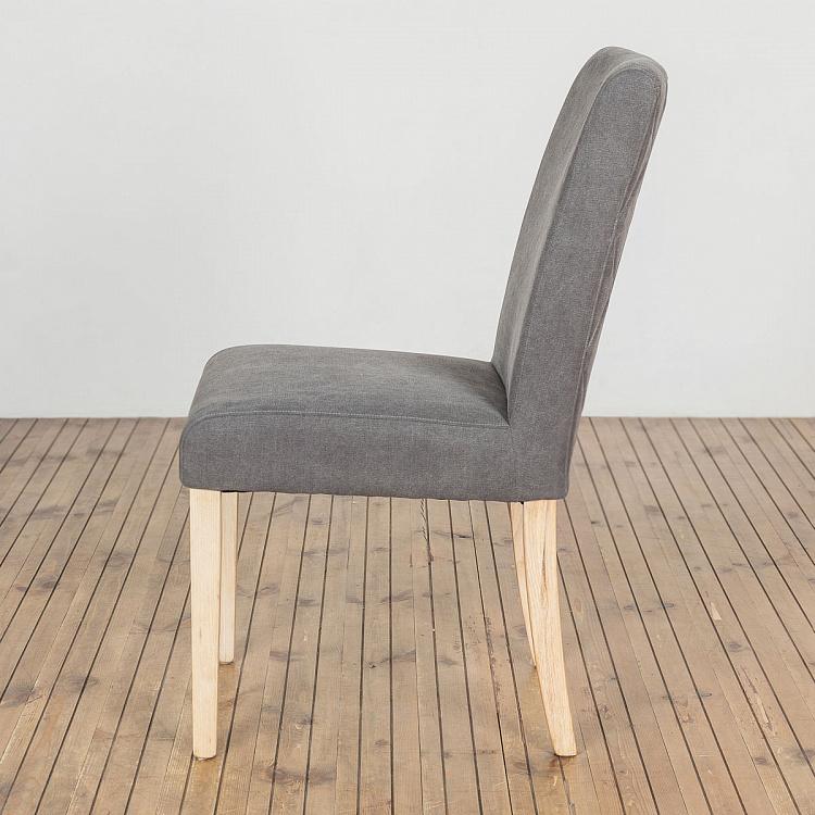 Серый стул Дидье Didier Dining Chair, Oak White