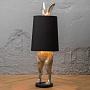 Торшер Floor Lamp Hiding Bunny Black