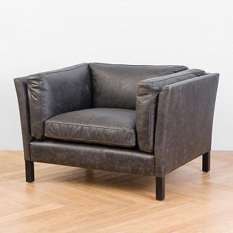 Tommy Armchair, Black Wood D