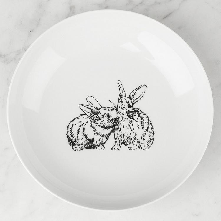 Глубокая тарелка Зайчата Leverets Deep Plate