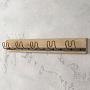 Настенная вешалка Wall Coat Rack 5 Hooks Wave