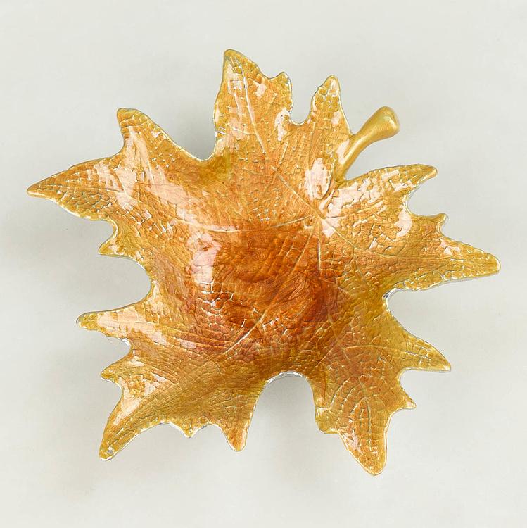 Подставка для мелочей Осенний лист 1 Autumn Trinket Tray 1