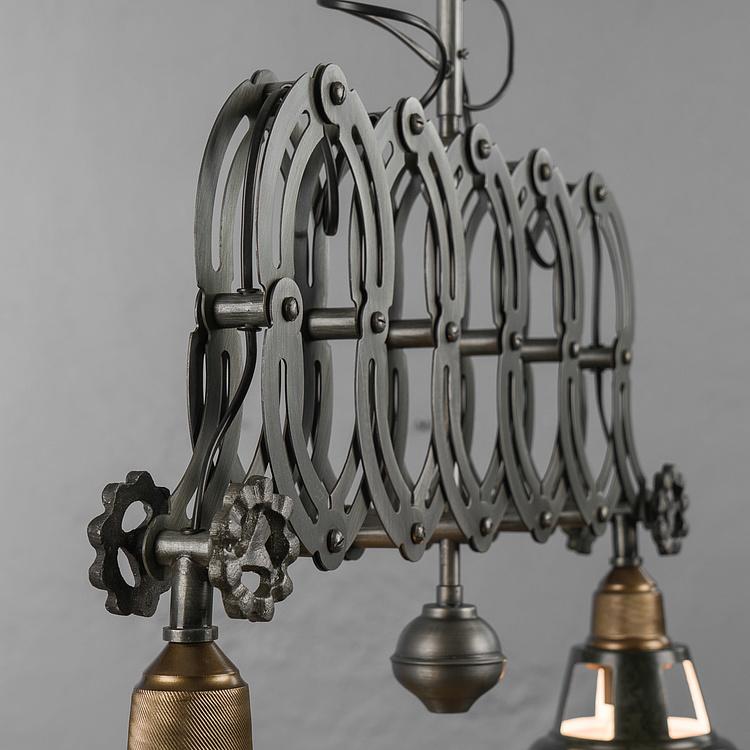 Подвесной раздвижной светильник Айзен Индастриал Eisen Industrial Sliding Ceiling Light
