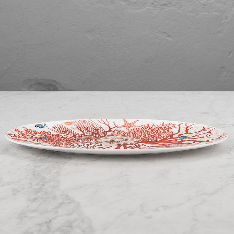 Овальная сервировочная тарелка Море Mare Oval Serving Plate