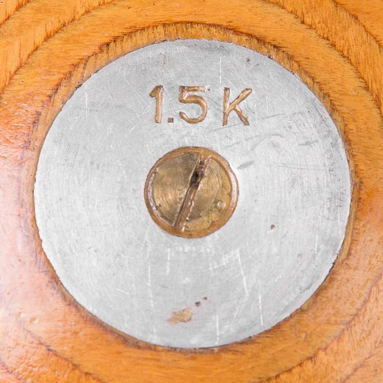 Винтажный диск для метания из дерева 1 Vintage Wooden Athletics Discus 1