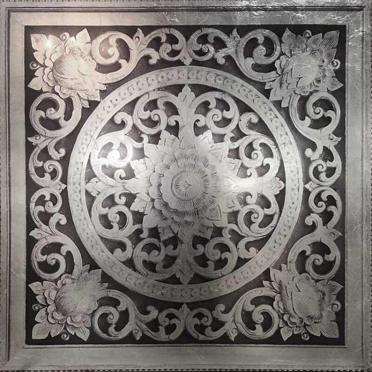 Картина Классицизм, платиновая поталь Classicism Platinum