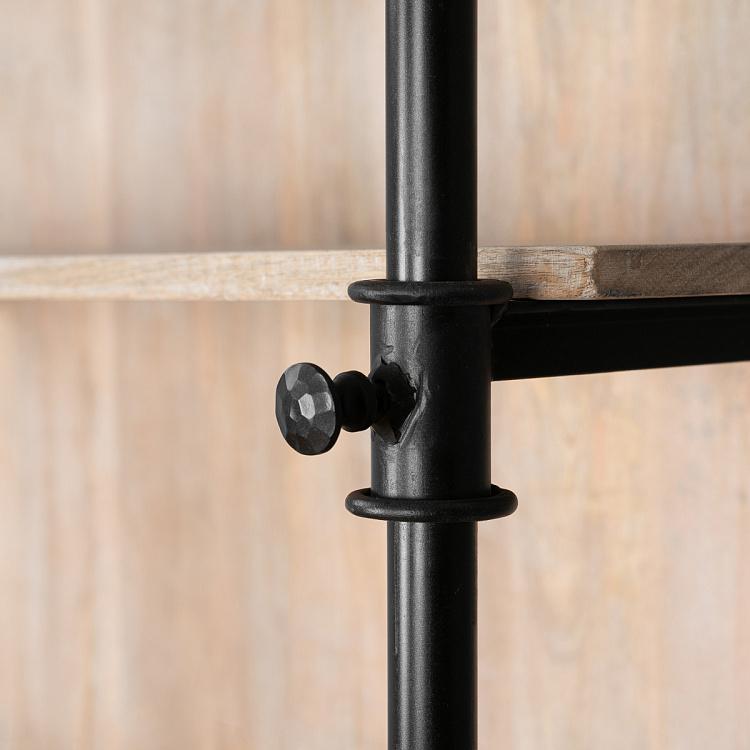 Стеллаж Карно Carnot Iron And Wood Shelf