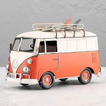 Toy Combi Van Red And White
