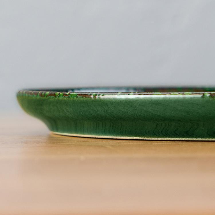 Десертная тарелка Голубая лагуна Blue Lagoon Dessert Plate