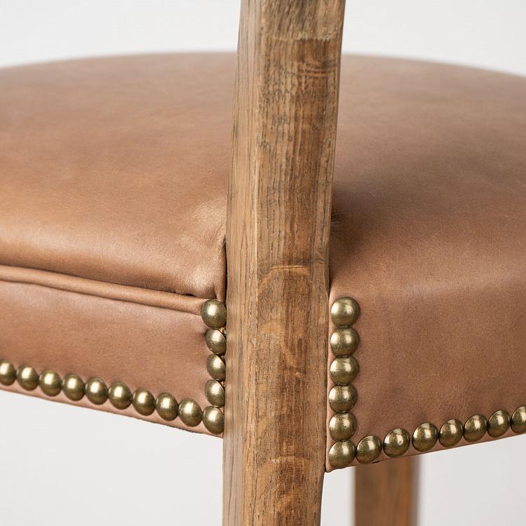 Высокий барный стул Анджелес Angeles Barstool High, Weathered Oak