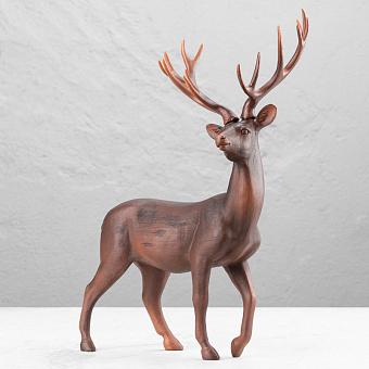Walking Wood Look Deer Brown 46,5 cm