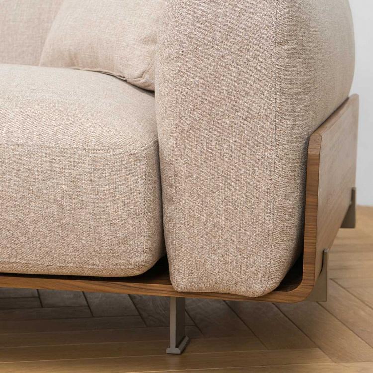 Угловой диван Позитано с полкой за спинкой Positano Group With Shelf