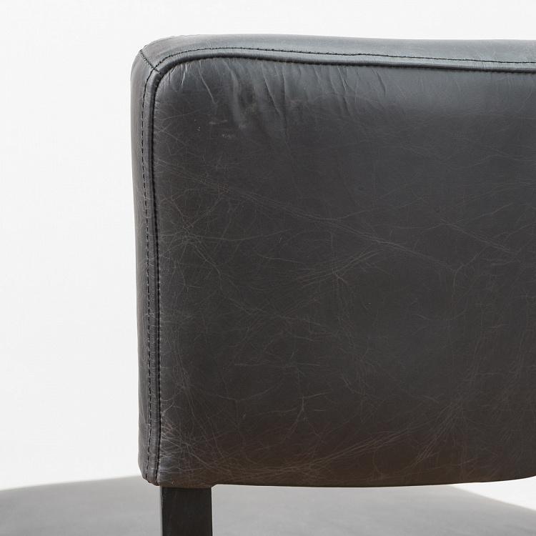 Барный стул Негрони, чёрные ножки Negroni Barstool, Oak Black
