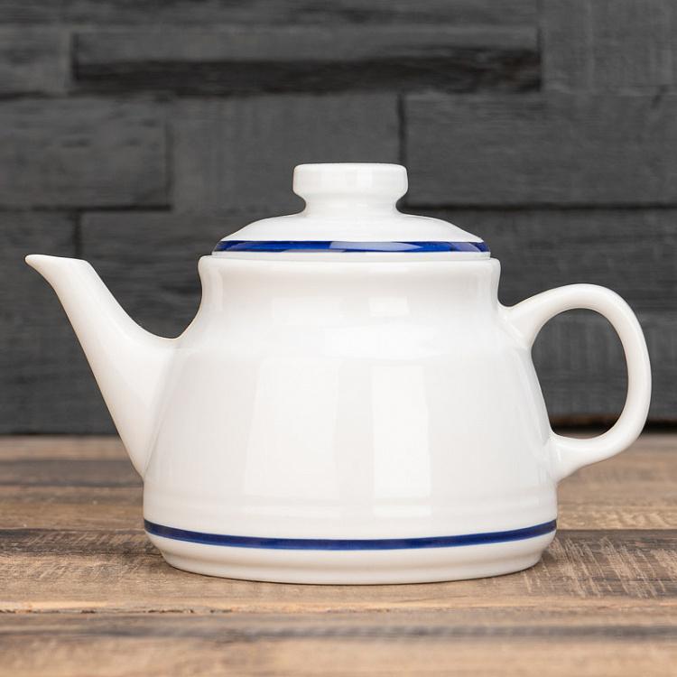 Чайник из серии Синяя полоска Filo Blue Teapot