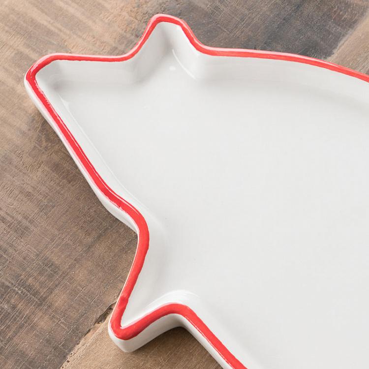 Сервировочное блюдо для закусок Свинья иберико Small Tapas Tray With Pig Iberico