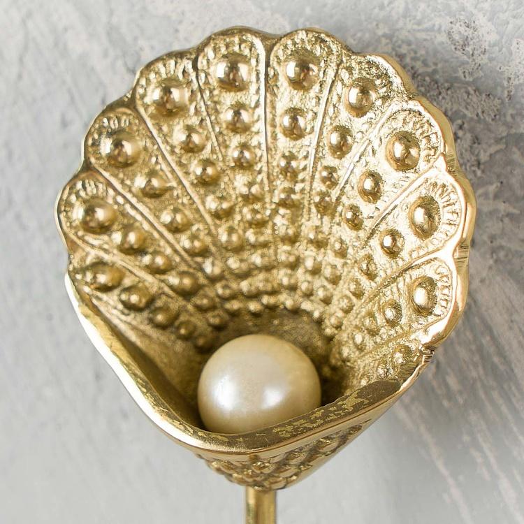 Крючок Ракушка с жемчужиной Shell Hook With Pearl