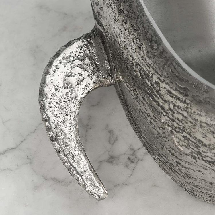 Ведро для льда Кит Whale Ice Bucket Silver