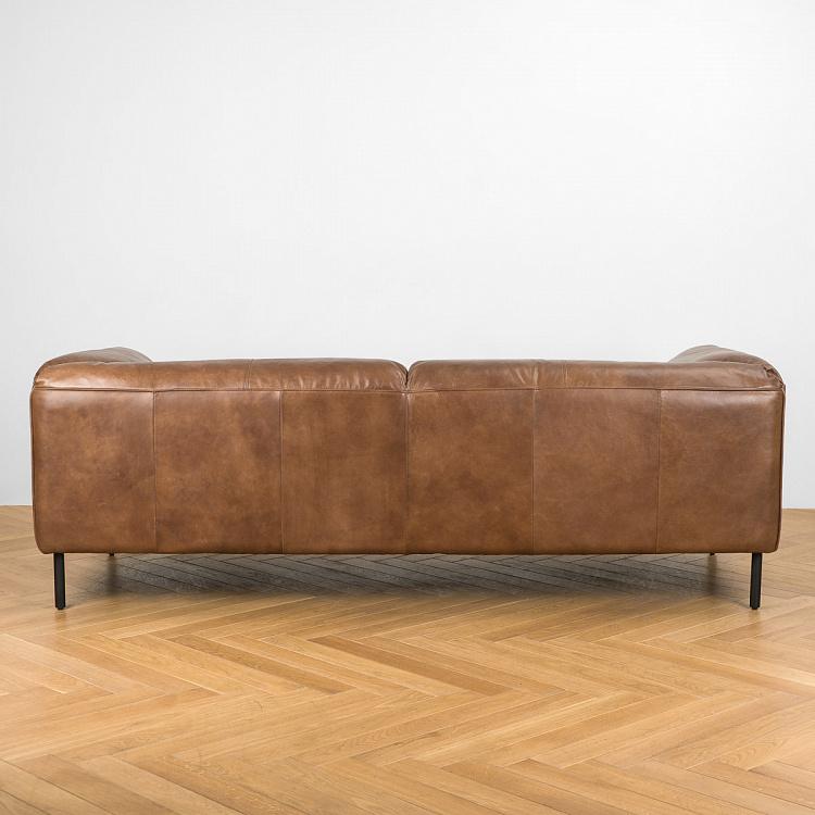 Трёхместный диван Хайвей Highway 3 Seater, Black Matt Metal RM