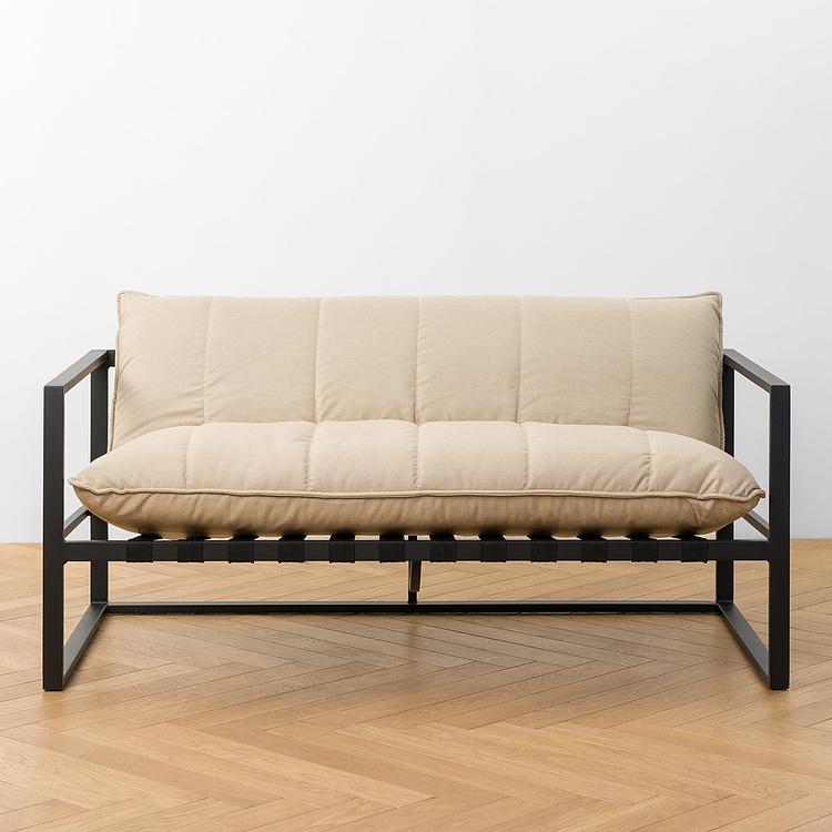 Двухместный садовый диван Риф Reef 2 Seater, Black