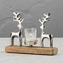Подсвечник 2 Deer Candle Holder
