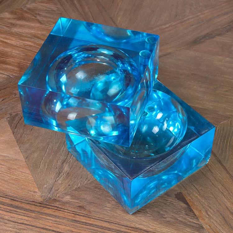 Статуэтка куб со сферой внутри Бичд, S Beached Cube With Sphere Small