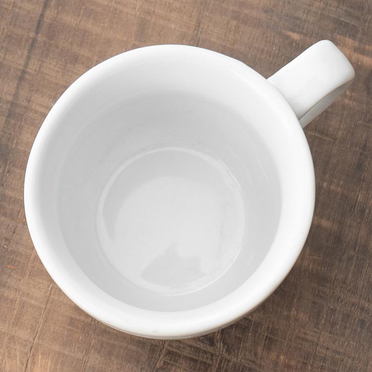 Кофейная пара Синяя полоска Filo Blue Coffee Cup And Saucer