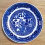 Винтажная тарелка Vintage Plate Blue White Small