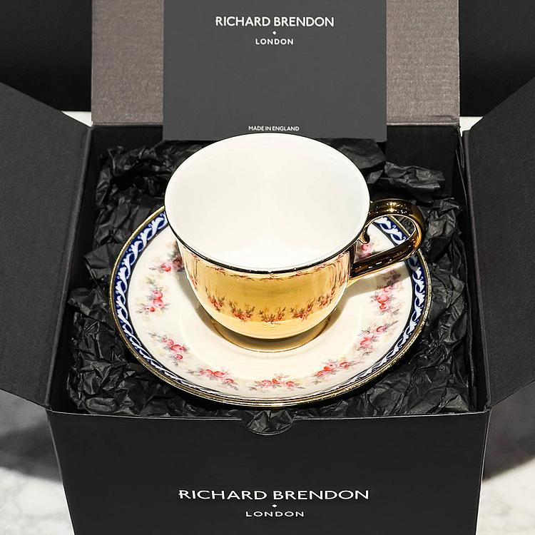 Чайная пара Reflect Kedferm And Drakeford золото Reflect Kedferm And Drakeford Gold