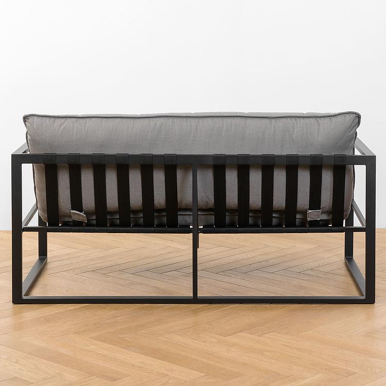 Двухместный садовый диван Риф Reef 2 Seater, Black