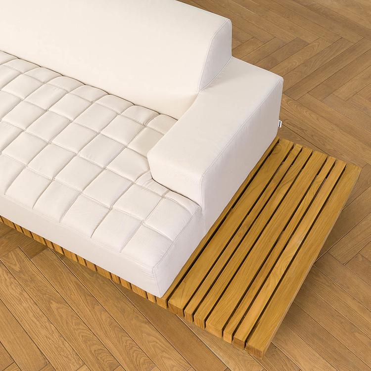 Садовый угловой диван Икона Icon Group, Golden Teak