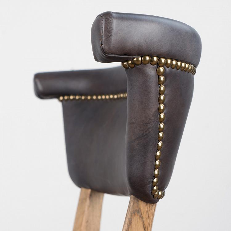 Высокий барный стул Анджелес Angeles Barstool High, Weathered Oak