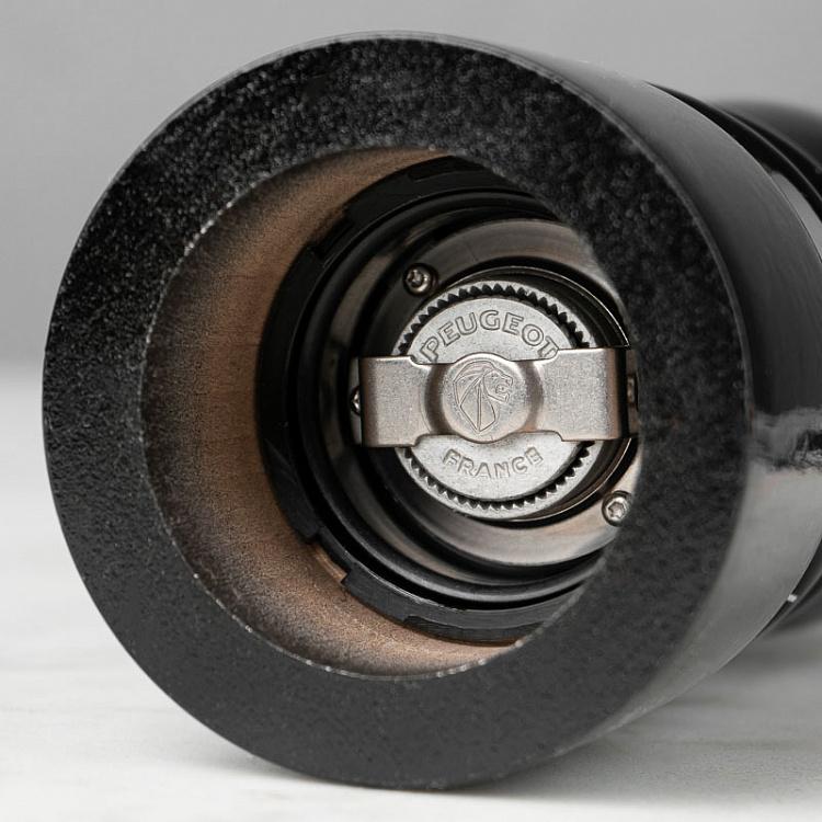 Электрическая мельница для перца Париж, чёрный лак Paris Electric Pepper Mill Black Gloss