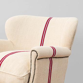 Кресло Turner Armchair хлопок Old Flour Bag 4