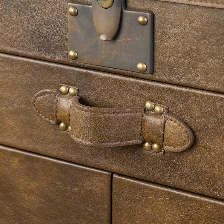 Барный шкаф-сундук Вояж Voyage Chest Sideboard RM