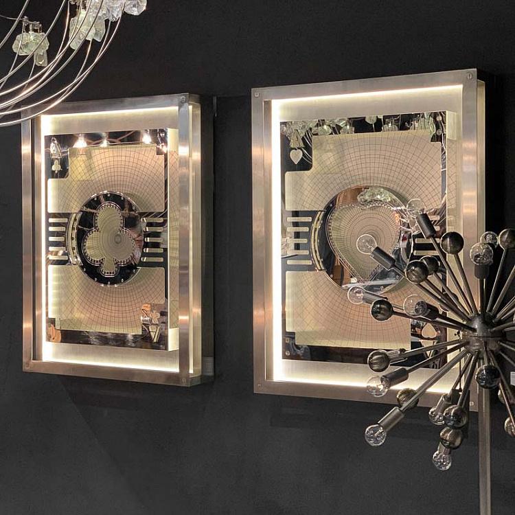 Арт-объект с подсветкой Туз Треф  Hustle Ace Of Clubs