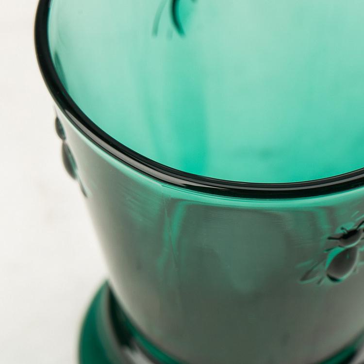 Изумрудный низкий стакан Пчёлы Abeille Emeraude Gobelet