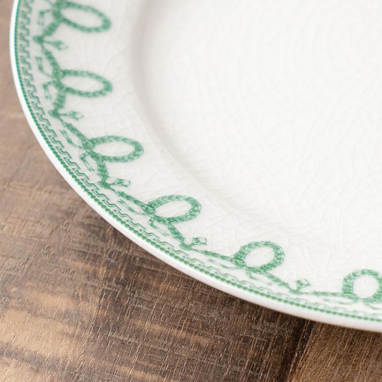 Десертная тарелка Общество птицеводов и кролиководов Cercle Avicole And Cunicole Dessert Plate