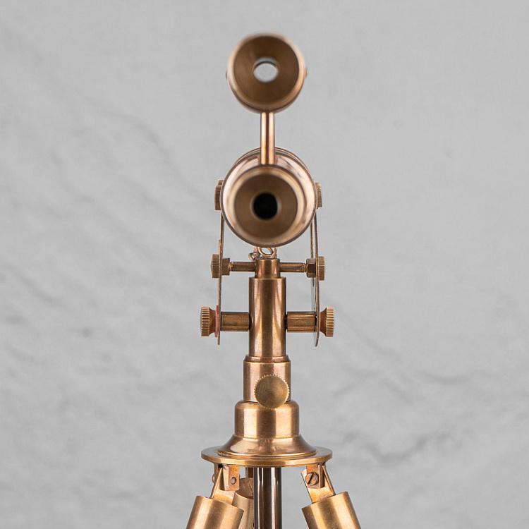 Двойной латунный телескоп на треноге Плеяда Double Brass Telescope On Stand Pleiade