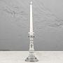 Подсвечник Candleholder Clear Glass Castel