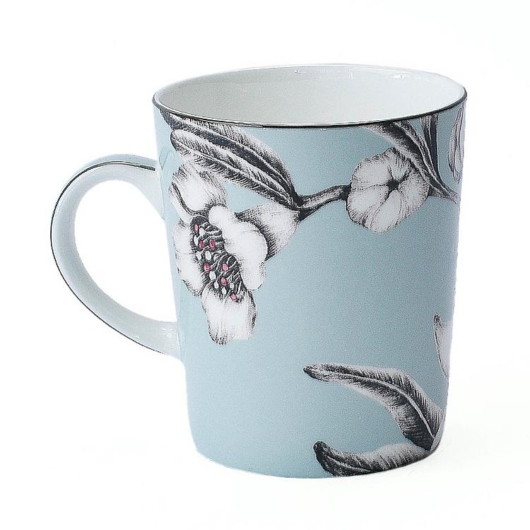 Голубая кружка с гранатом Экзо Exo Cup Pomegranate Blue