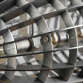 Люстра Zeppelin Pendant сталь Matte Gray