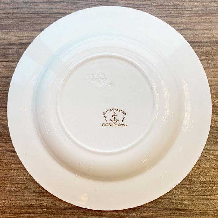 Винтажная тарелка Пагода, L Vintage Plate Pagoda Large