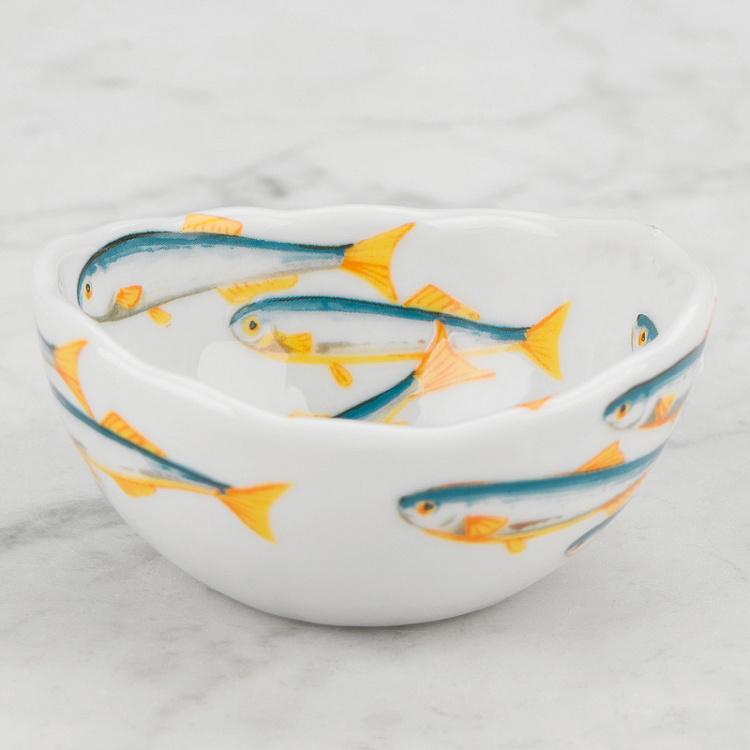 Пиала Средиземноморская диета Анчоусы Dieta Mediterranea Acciughe Ciotolina Bowl