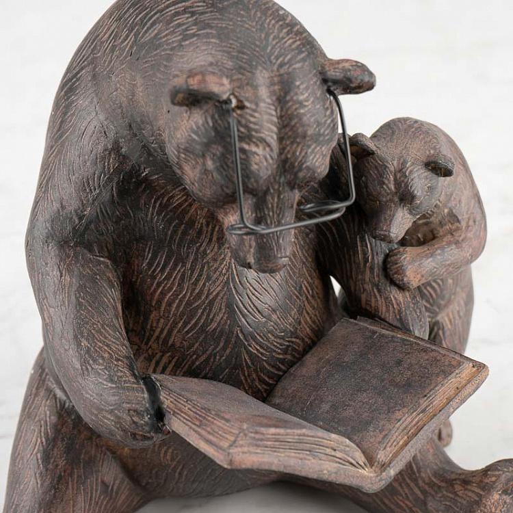 Статуэтка Медведь-рассказчик Bear Storyteller