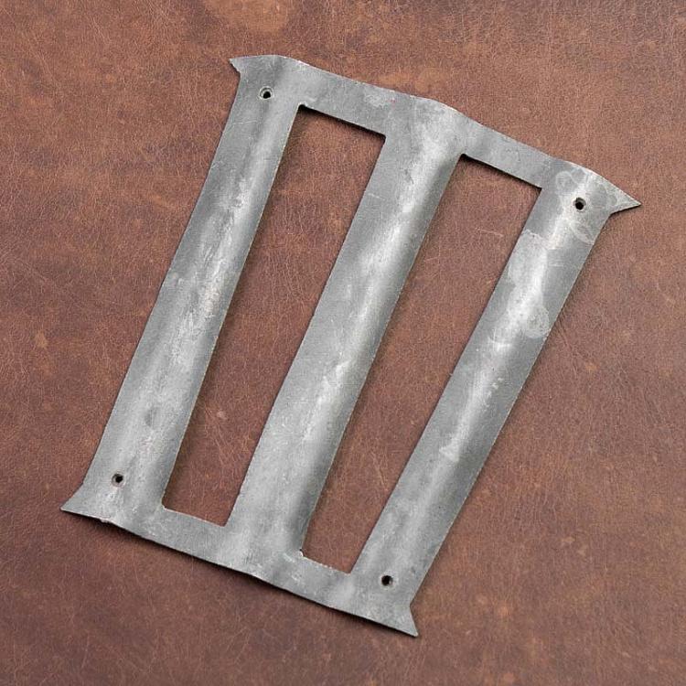 Римская цифра III Roman Number 3 In Metal