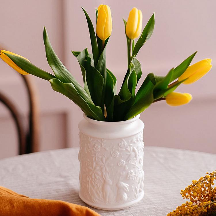 Ёмкость для хранения цвета слоновой кости Сказочный сад Pot Fairy Garden Ivory