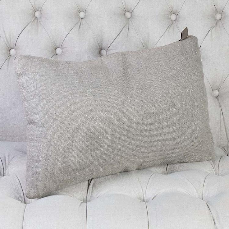 Декоративная льняная подушка 59 59 Cushion