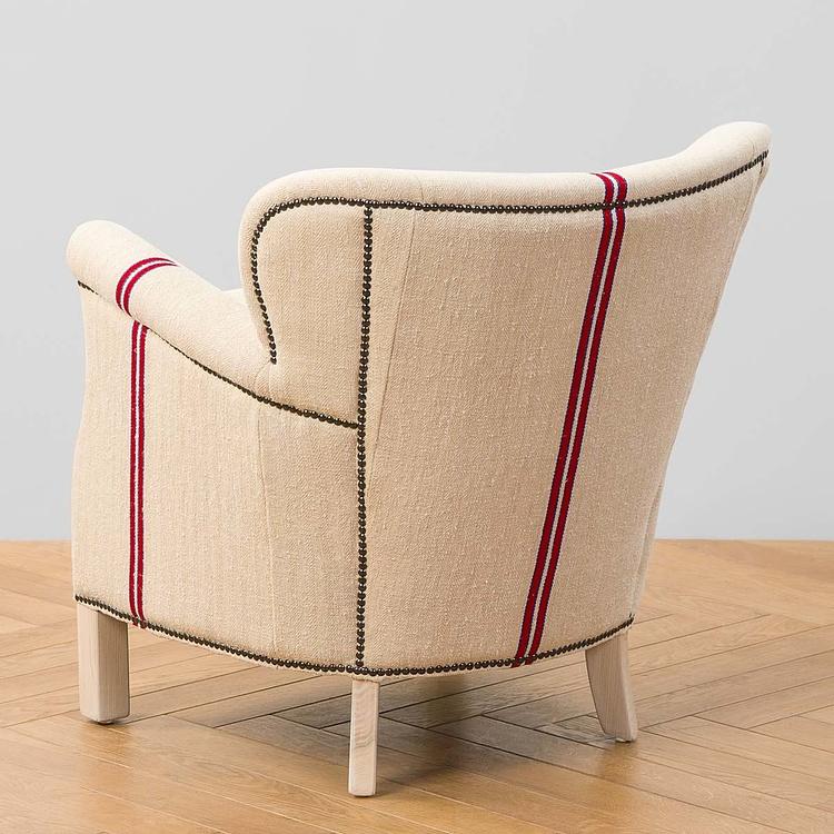 Кресло Тёрнер в обивке из винтажных хлопковых мешков Turner Armchair