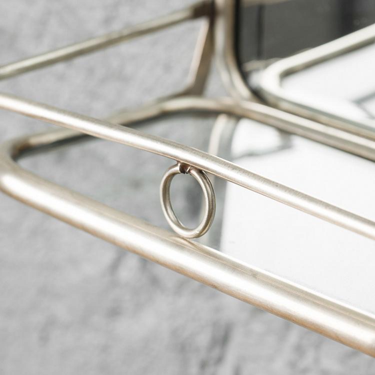 Зеркало с полкой для ванной комнаты Bathroom Mirror With Shelf