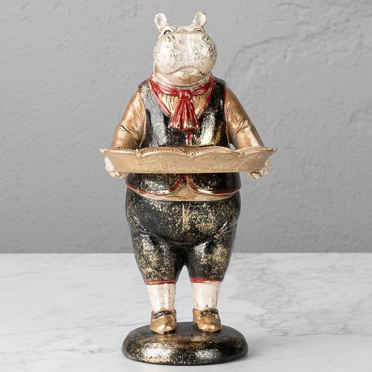 Подставка для мелочей и украшений Гиппопотам Hippo Plate